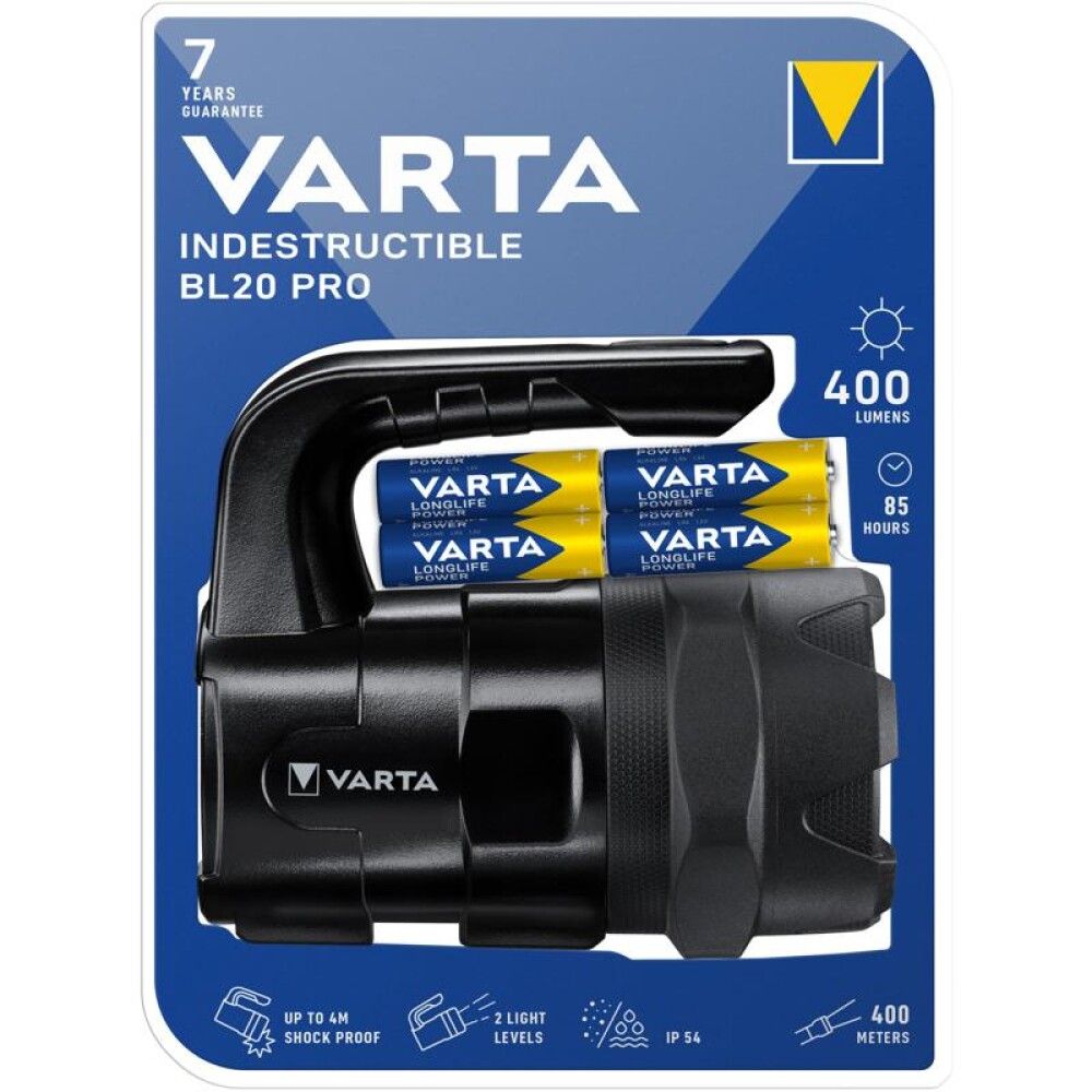 Käsivalaisin Varta Indestructible BL 20 Pro