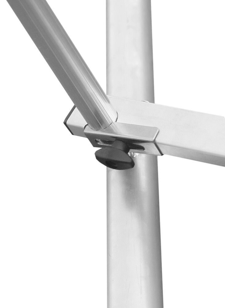 Rakennusteline Monto ClimTec 0-taso 1 m Alumiini