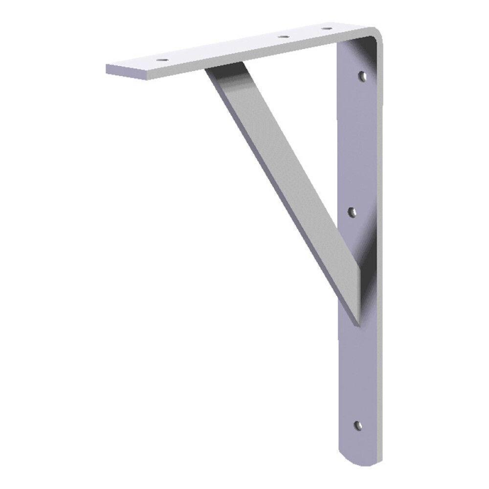 Kannatin Lundbergs Carl 180 x 30 x 265 mm valkoinen metalli