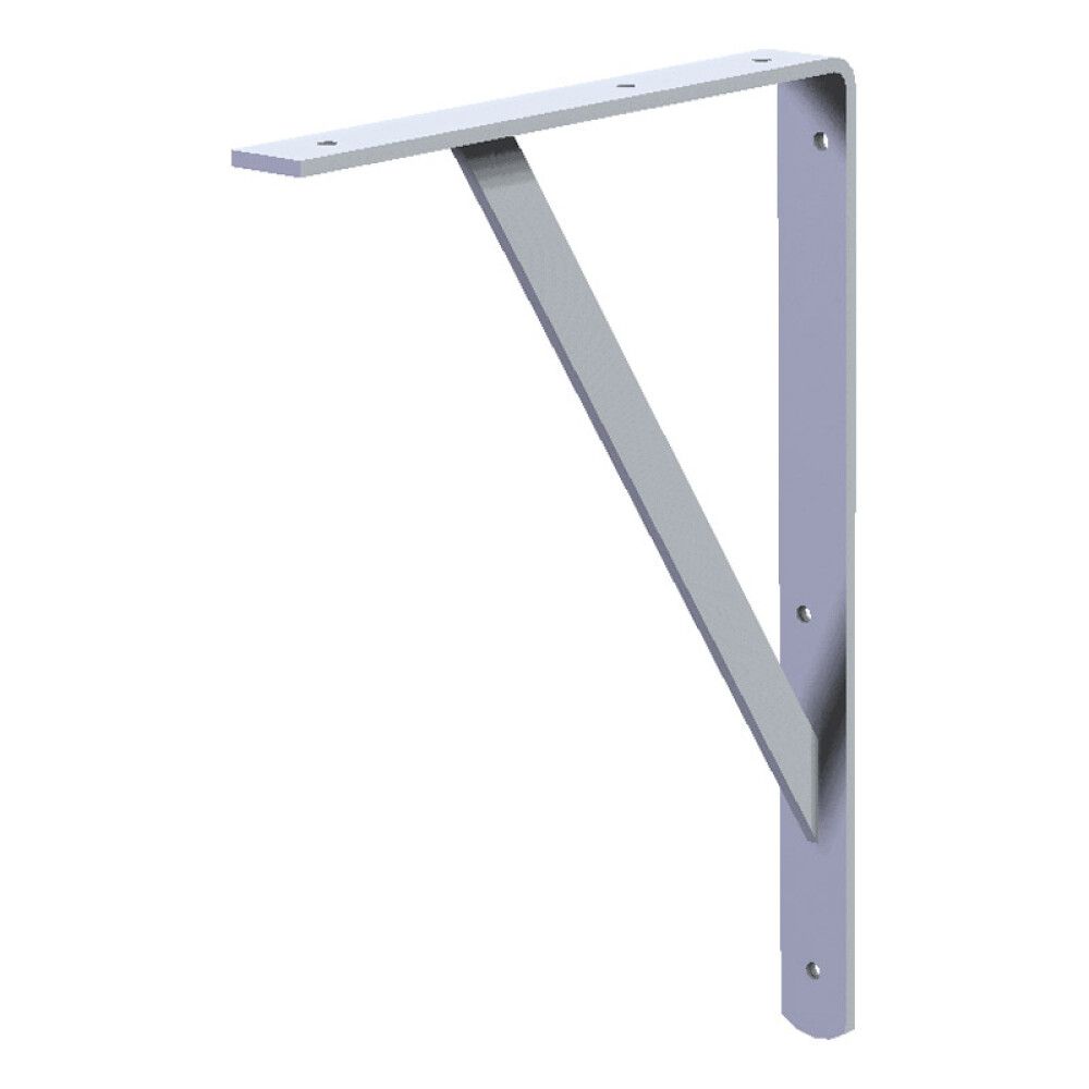 Kannake Lundbergs Carl 250 x 30 x 350 mm valkoinen metalli