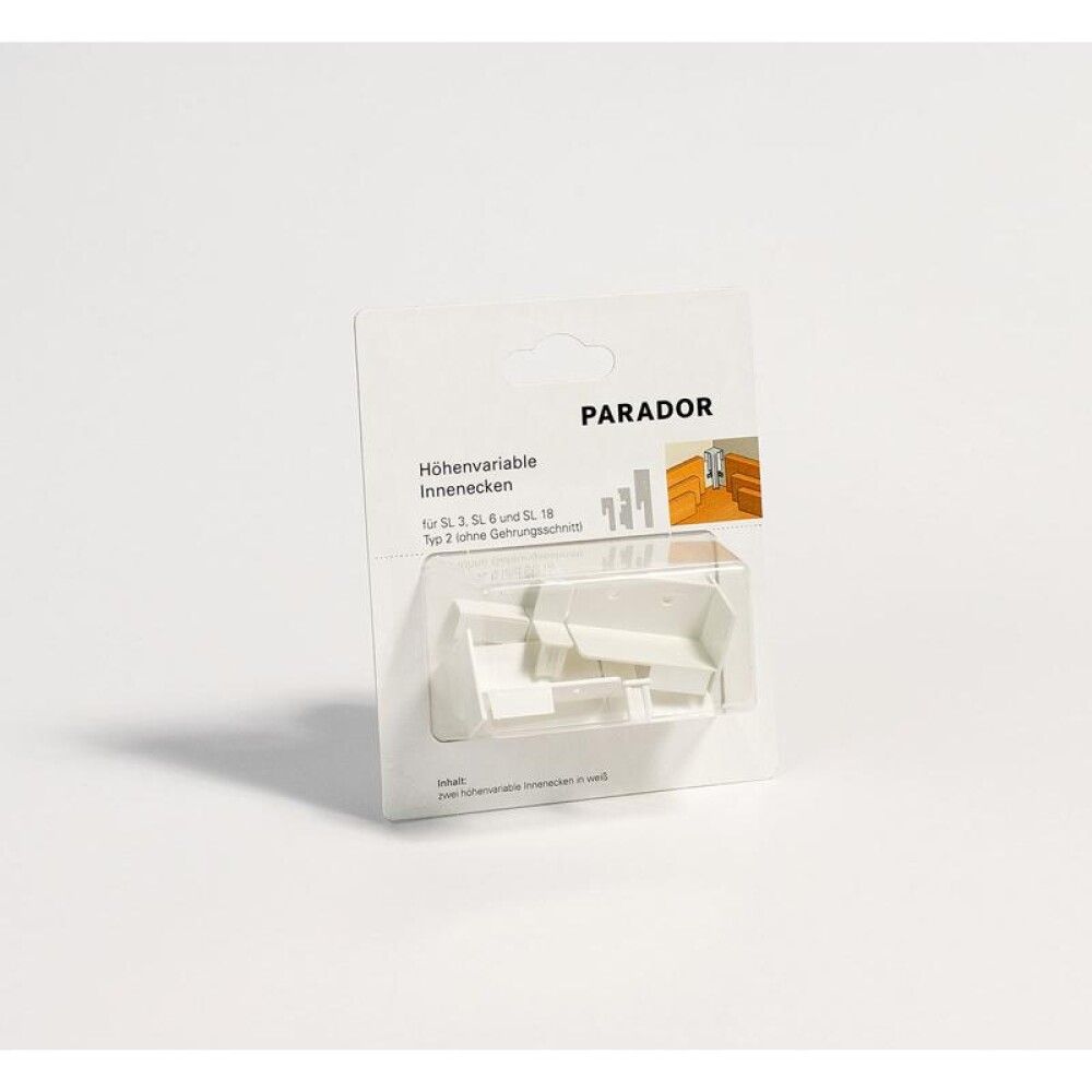 Sisäkulma Parador Type2 SL 3/6/18 valkoinen