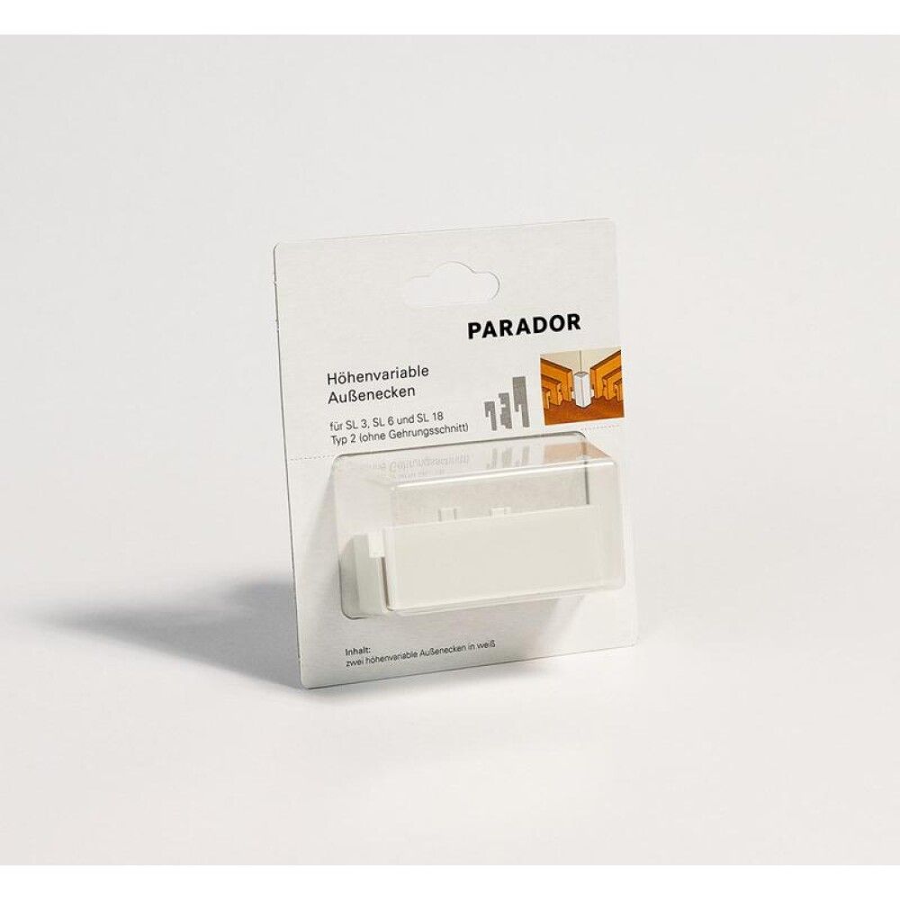 Ulkokulma Parador Type2 SL 3/6/18 valkoinen