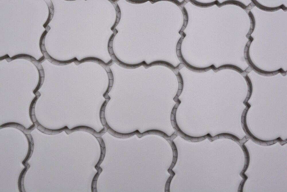 Mosaiikki Florentine Valkoinen Matta