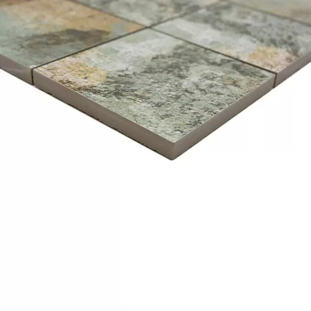 Mosaiikkilaatta CB 95BBG Vihreä/Beige/Ruskea 29 x 29 cm