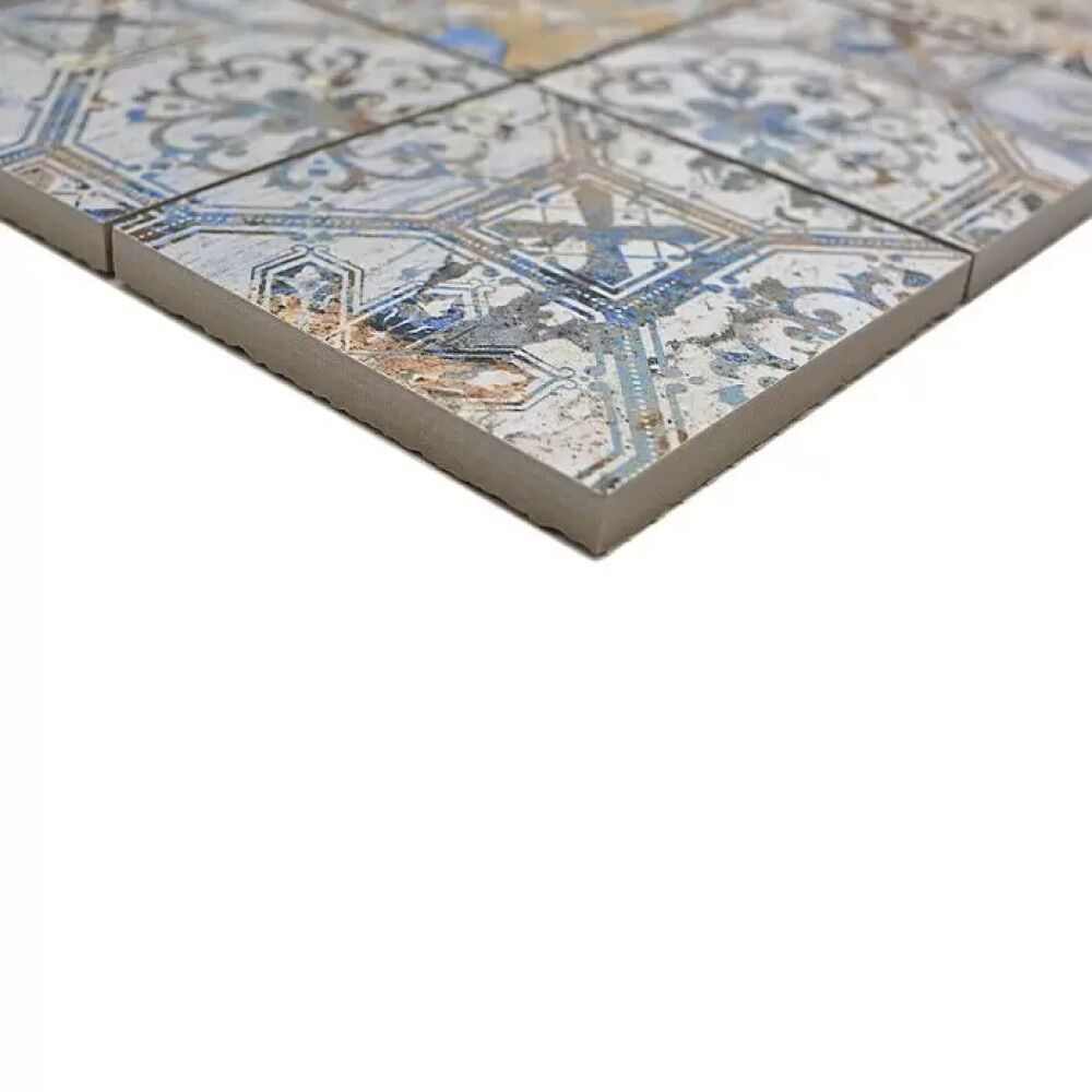 Mosaiikkilaatta CV 95MSC Beige/Ruskea/Sininen 29 x 29 cm