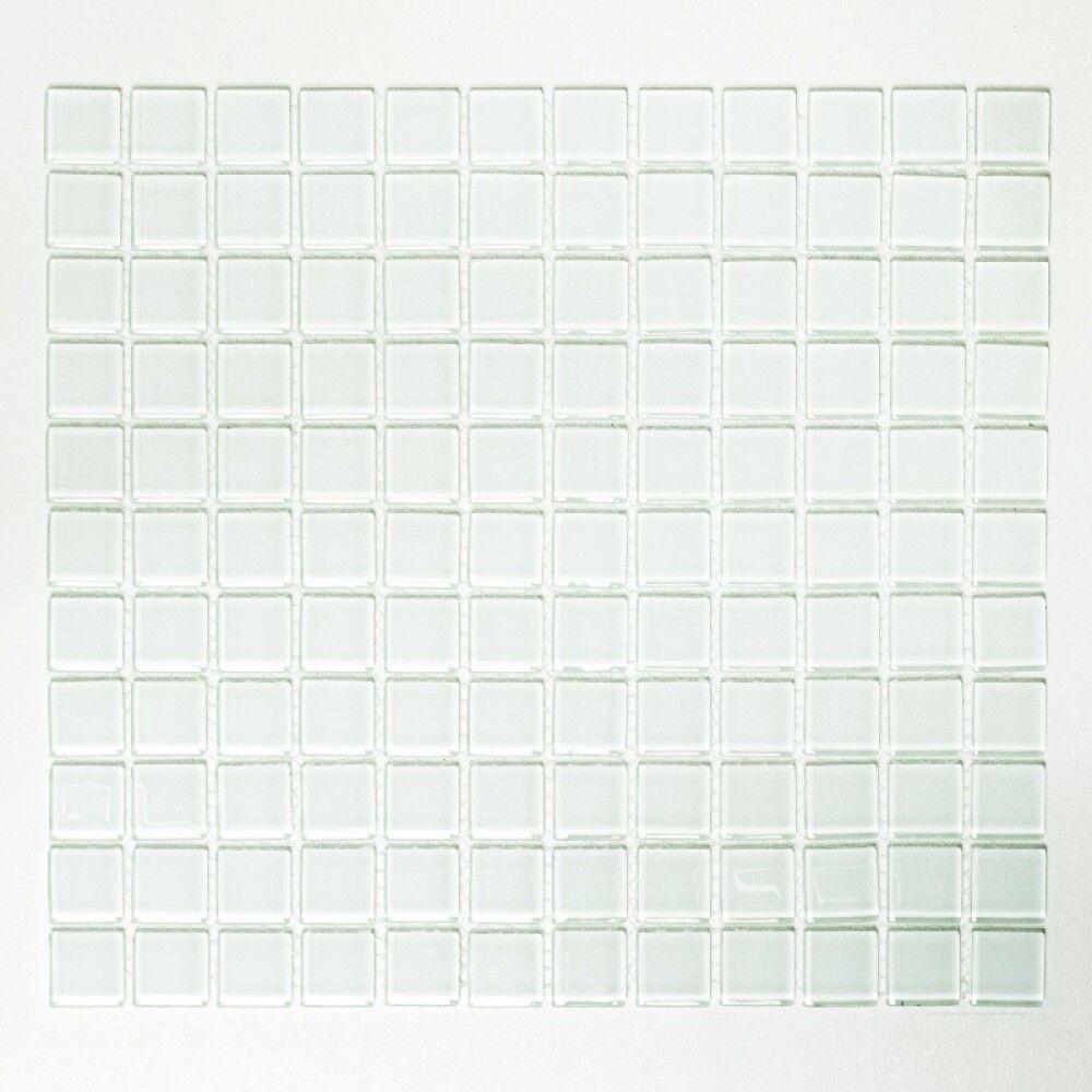 Mosaiikki Crystal Valkoinen