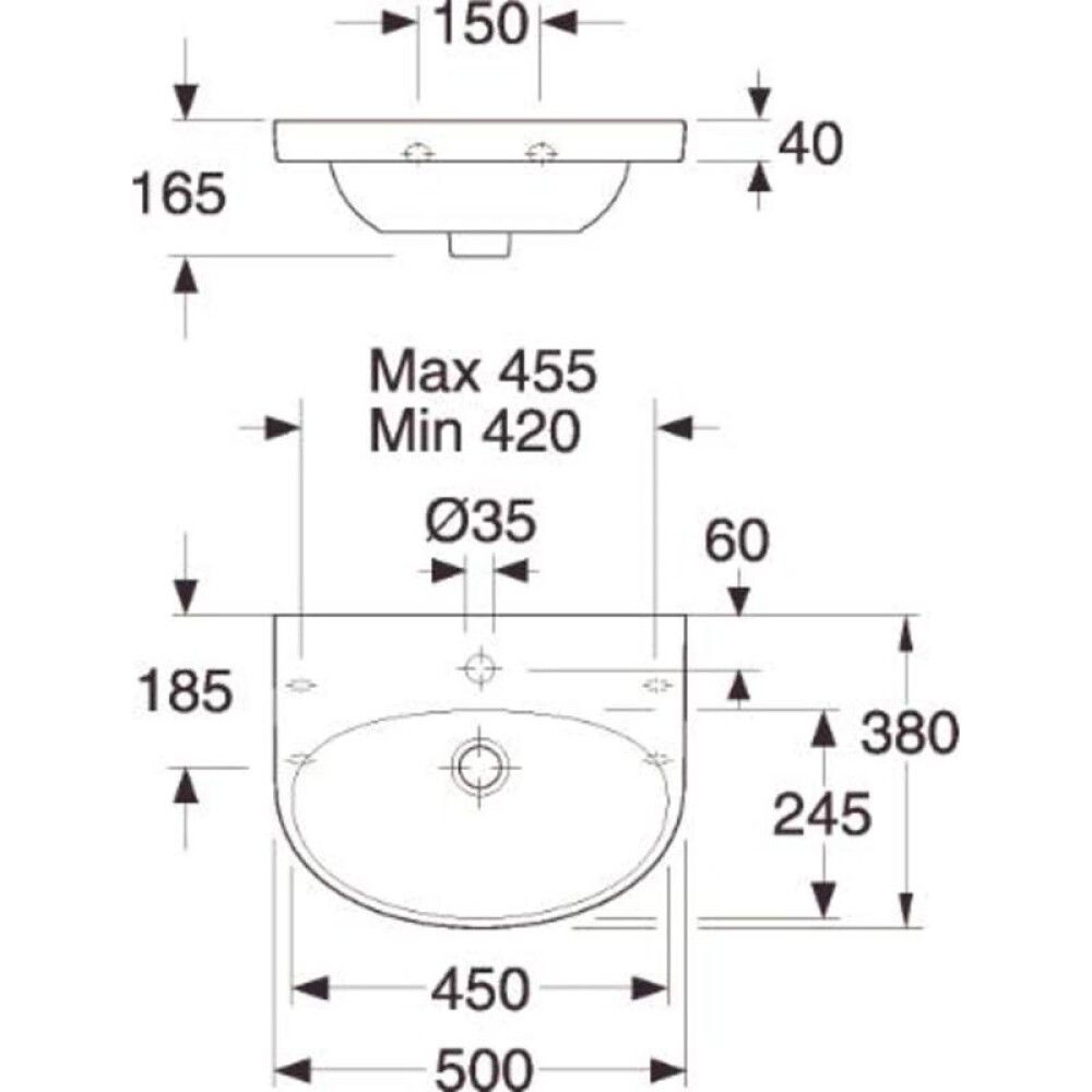Pesuallas Gustavsberg Nautic 5550