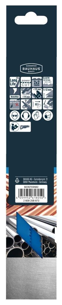 Puukkosahanterä Craftomat S1130CF