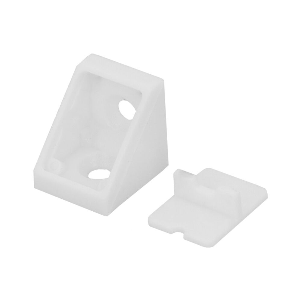 Kalustekulma Suki 18 mm valkoinen