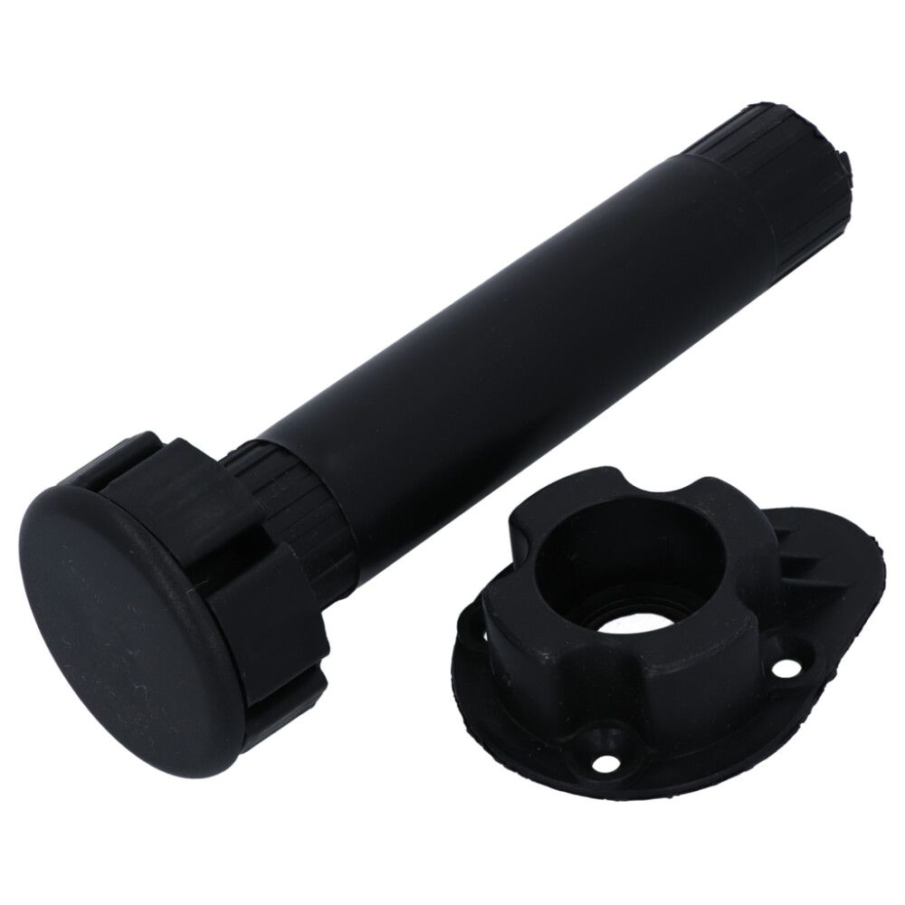 Kalustejalka Suki säädettävä 150 mm musta