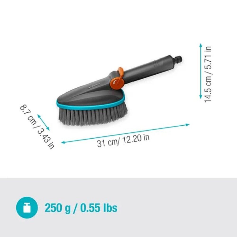 Käsiharja Gardena Cleansystem karkea S