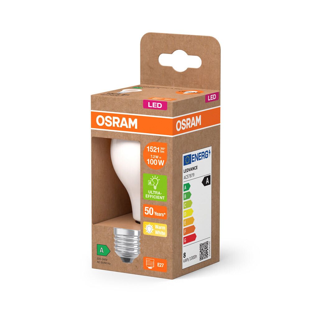 LED-lamppu Osram Classic A 100 Filament E27 1521 lm 2700 K Matta