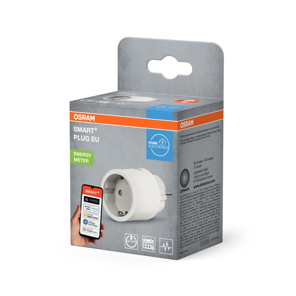 Älypistorasia Osram Smart+ WiFi valkoinen 2300 W/10 A IP20