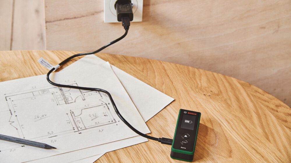 Laseretäisyysmittalaite Bosch Zamo Set