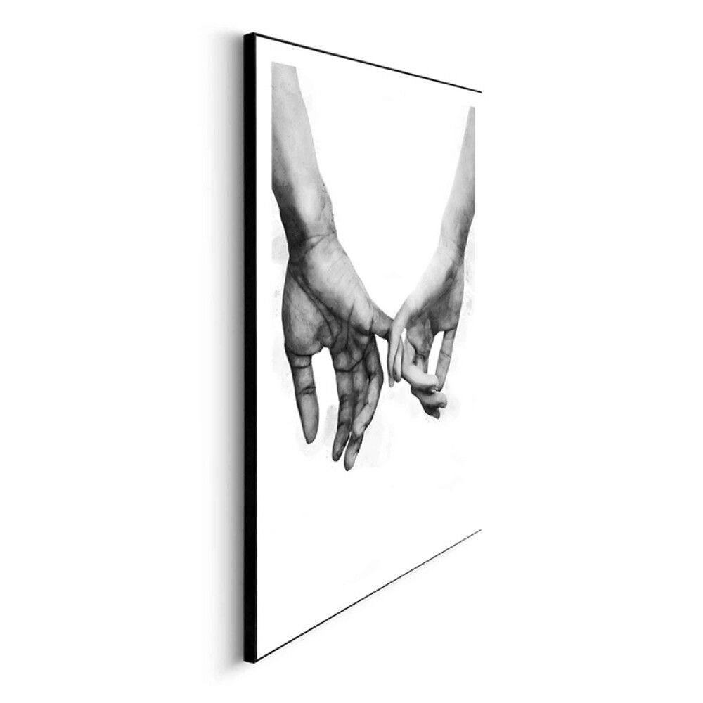 Sisustustaulu Reinders Black Pinkies 50 x 70 cm