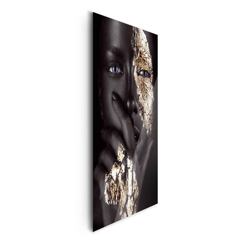 Sisustustaulu Reinders Black Gold Face 78 x 116 cm