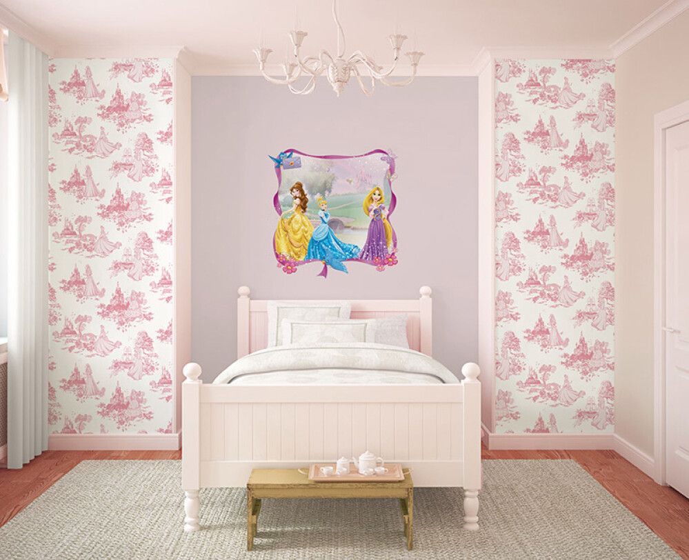 Paperitapetti Sandudd Kids@Home Princess Pink Toile 70-233