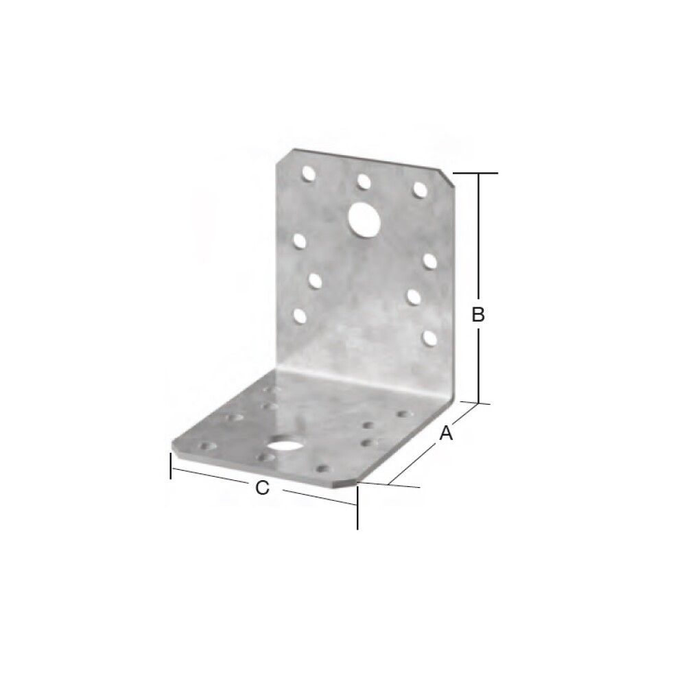 Kulmarauta 70 x 70 x 55 mm RST