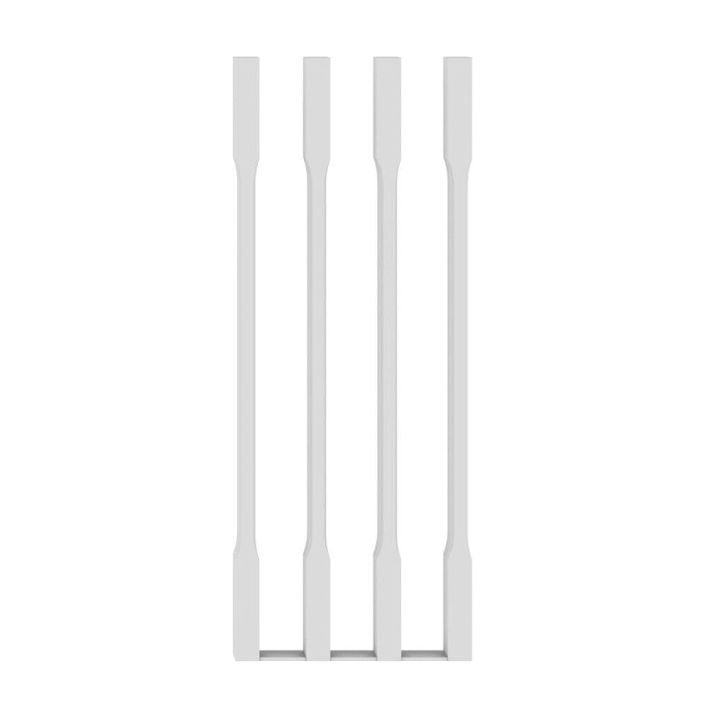 Kaidetolppa Lundbergs Helsinki Valkoinen 41 x 41 x 1030 mm