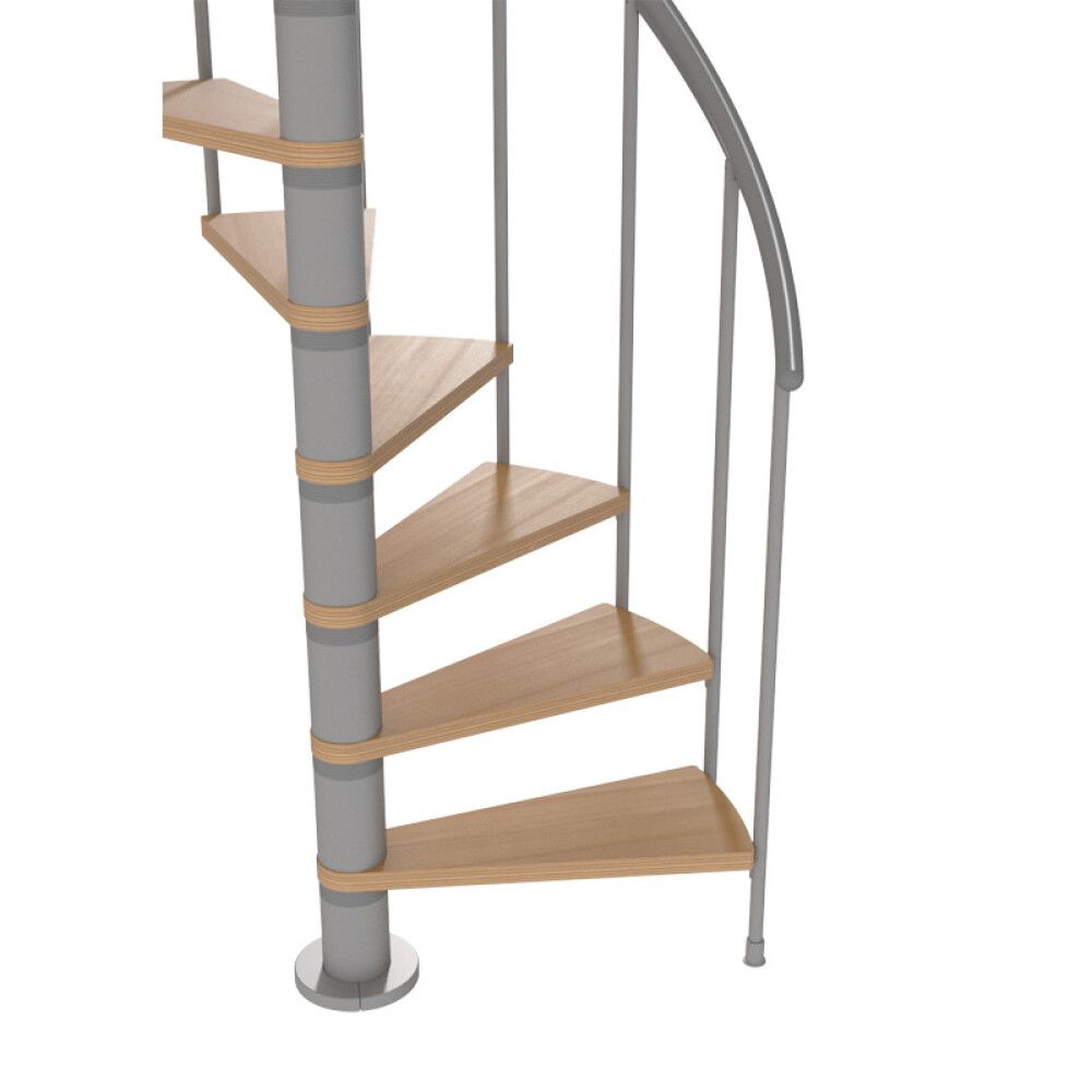 Kierreporras Dolle Calgary Harmaa 140 cm