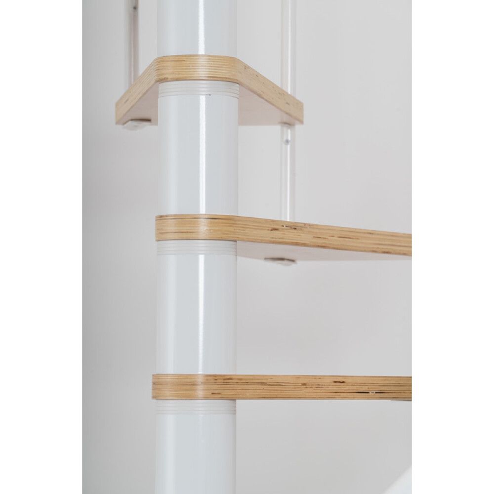 Kierreporras Dolle Calgary Valkoinen 140 cm