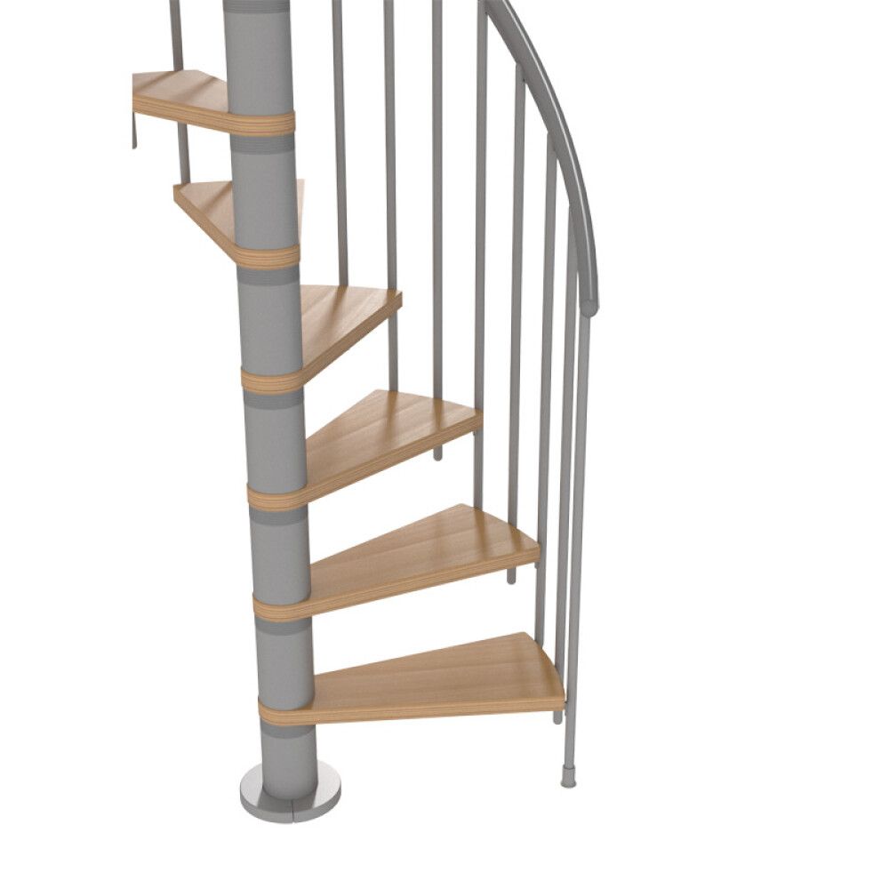 Kierreporras Dolle Calgary Harmaa 120 cm