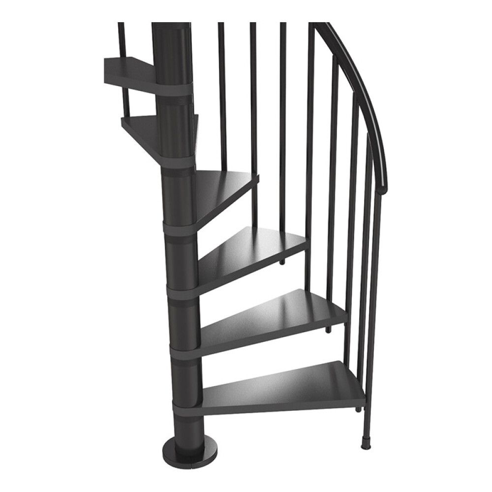 Kierreporras Dolle Calgary Antrasiitti 140 cm