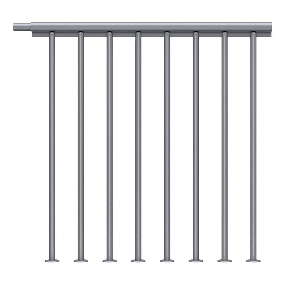 Reunakaide laajennussetti Dolle Atlanta- ja Dallas-portaille Helmenharmaa