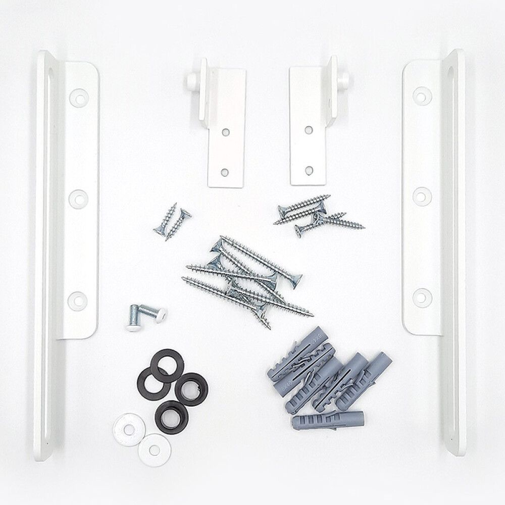 Liukusaranasarja Dolle parvitikkaille Valkoinen