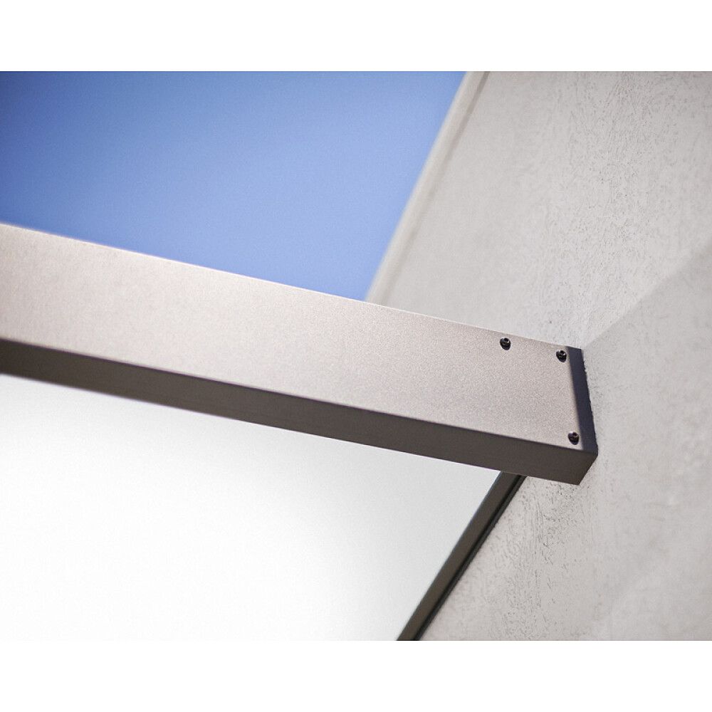 Ovikatos Solid Elements Anna harmaa/opaali 2,1 x 0,9 m