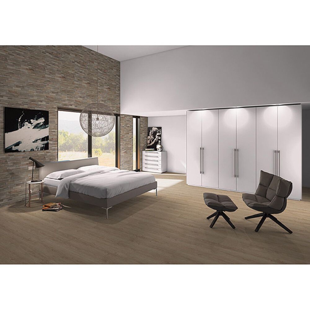 3D-seinäpaneeli Indo Teak FSC Gun Smoked 500 x 200 x 10-20 mm