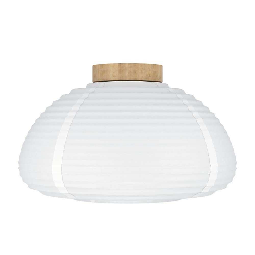 Kattovalaisin Eglo Summerhill puu/valkoinen Ø 40 cm