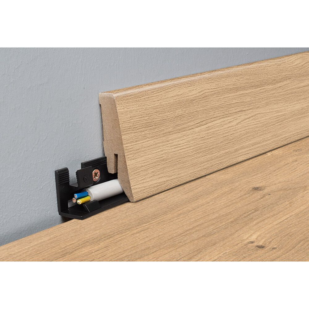 Jalkalista Logoclic K58 C Tammi Rheas 18 x 58 x 2600 mm