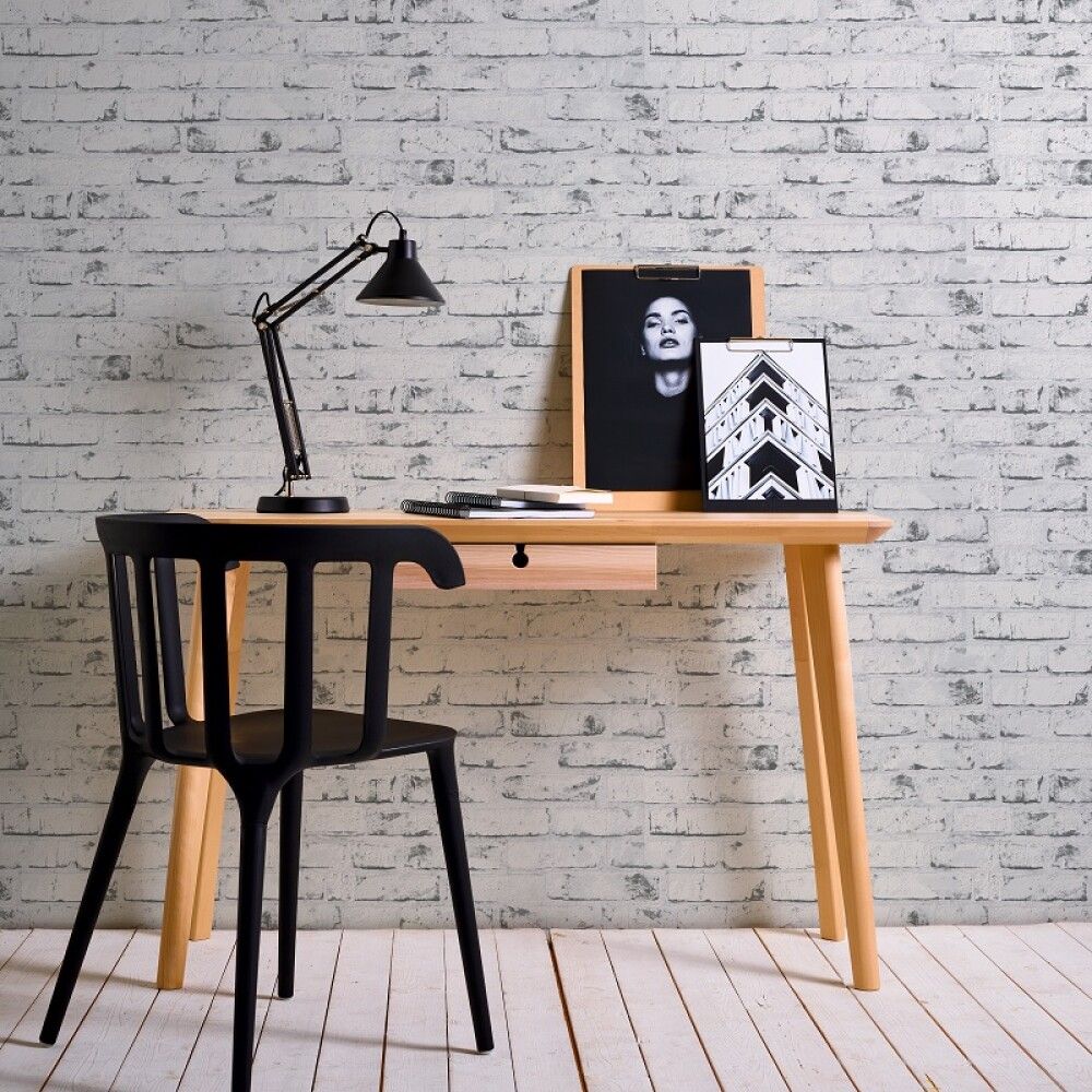 Kuitutapetti A.S. Creation New England Tiiliseinä Harmaa