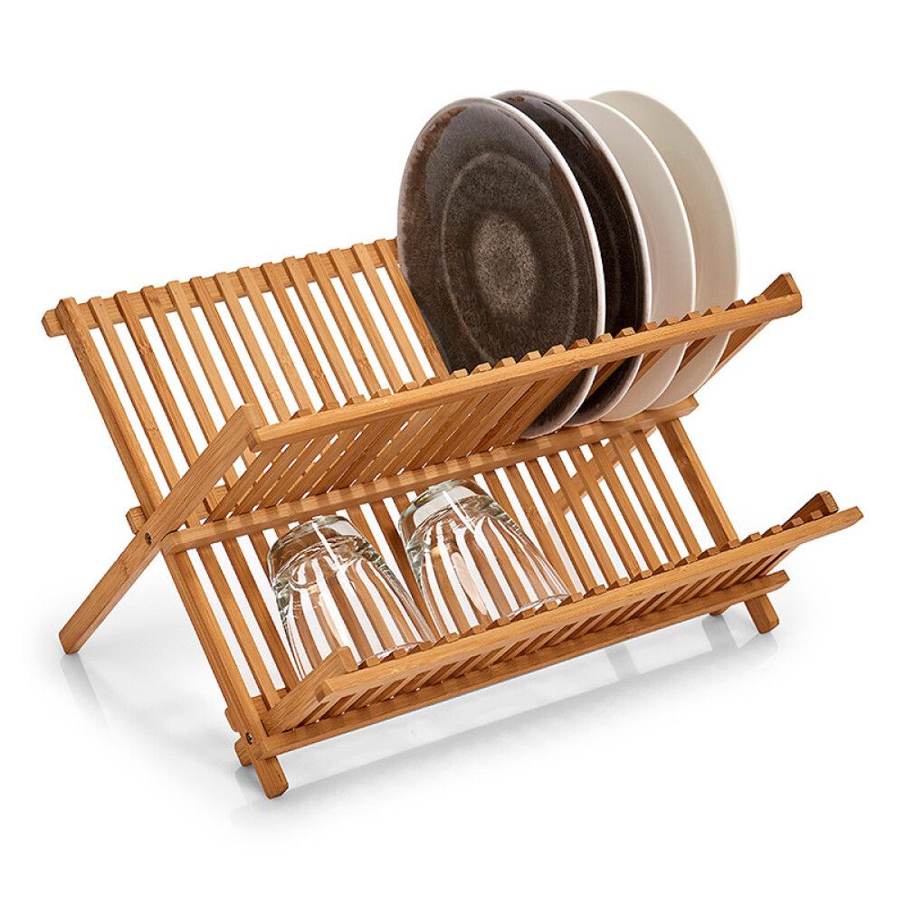 Kuivausteline Zeller Bambu Kokoontaitettava