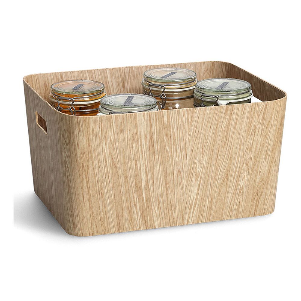 Säilytyslaatikko Zeller puujäljitelmä 39,5 x 30,5 x 20,3 cm