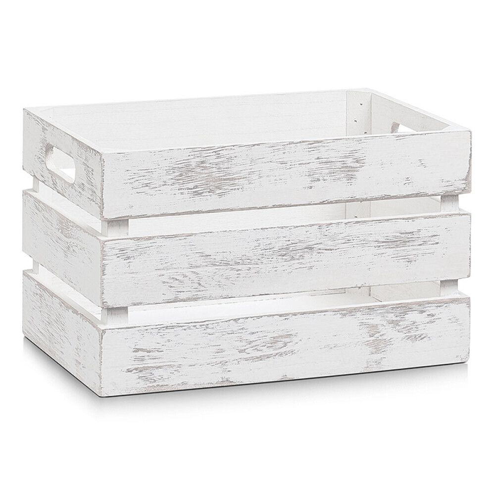 Puulatikko Zeller Vintage Valkoinen