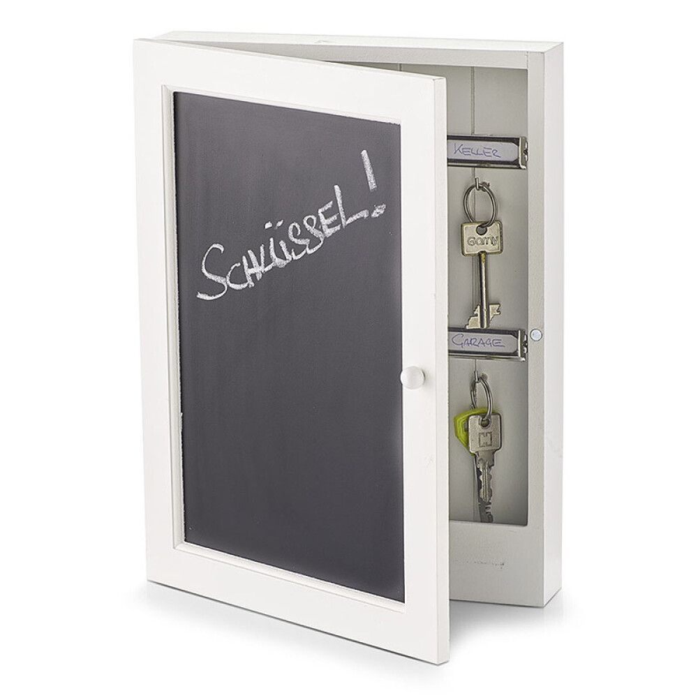 Puulatikko Zeller Vintage Valkoinen 31 x 21 x 18,7 cm