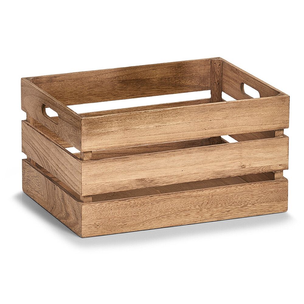 Puulaatikko Zeller Vintage Ruskea 39 x 29 x 21,5 cm