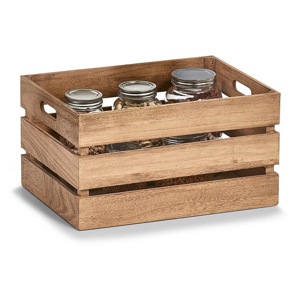 Puulaatikko Zeller Vintage Ruskea 39 x 29 x 21,5 cm