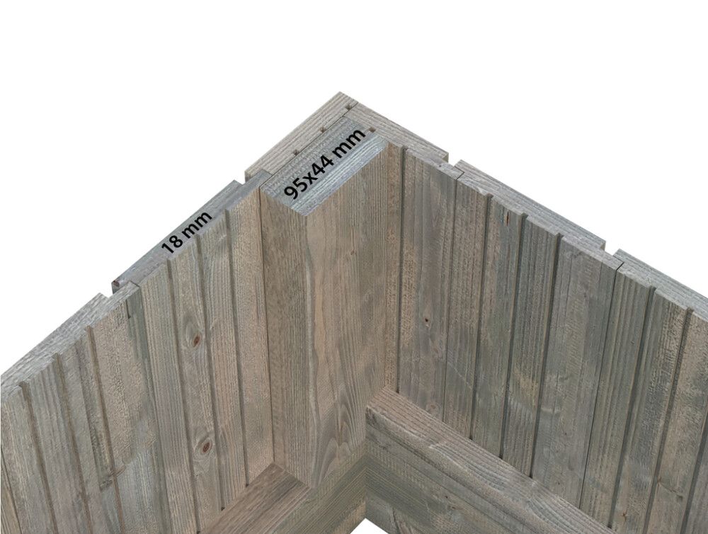 Kasvihuone Palmako Emilia 13,8 m²