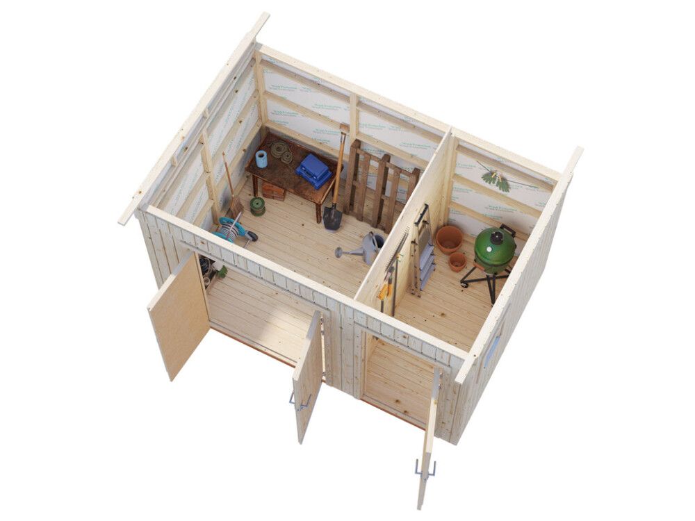 Varasto Palmako Kalle 6,6 m²