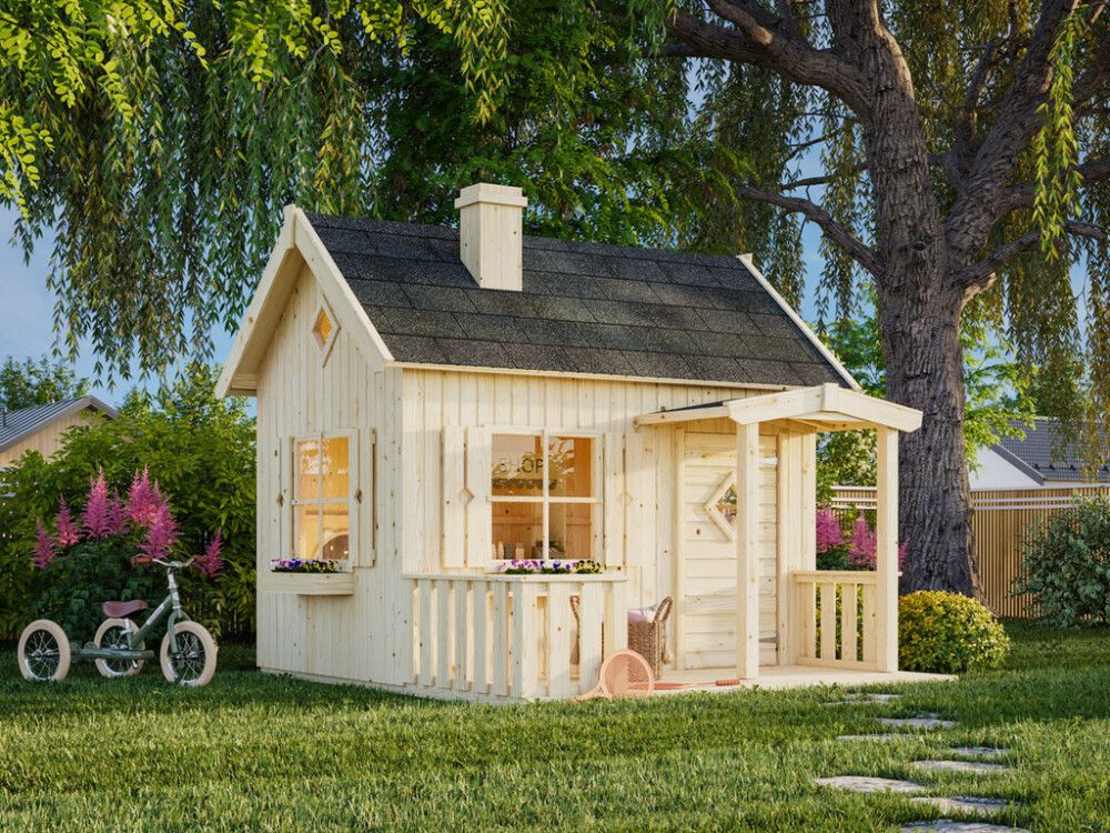 Leikkimökki Palmako Otto 3,6 m²