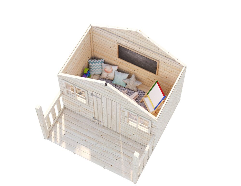 Leikkimökki Palmako Felix 1,9 m²