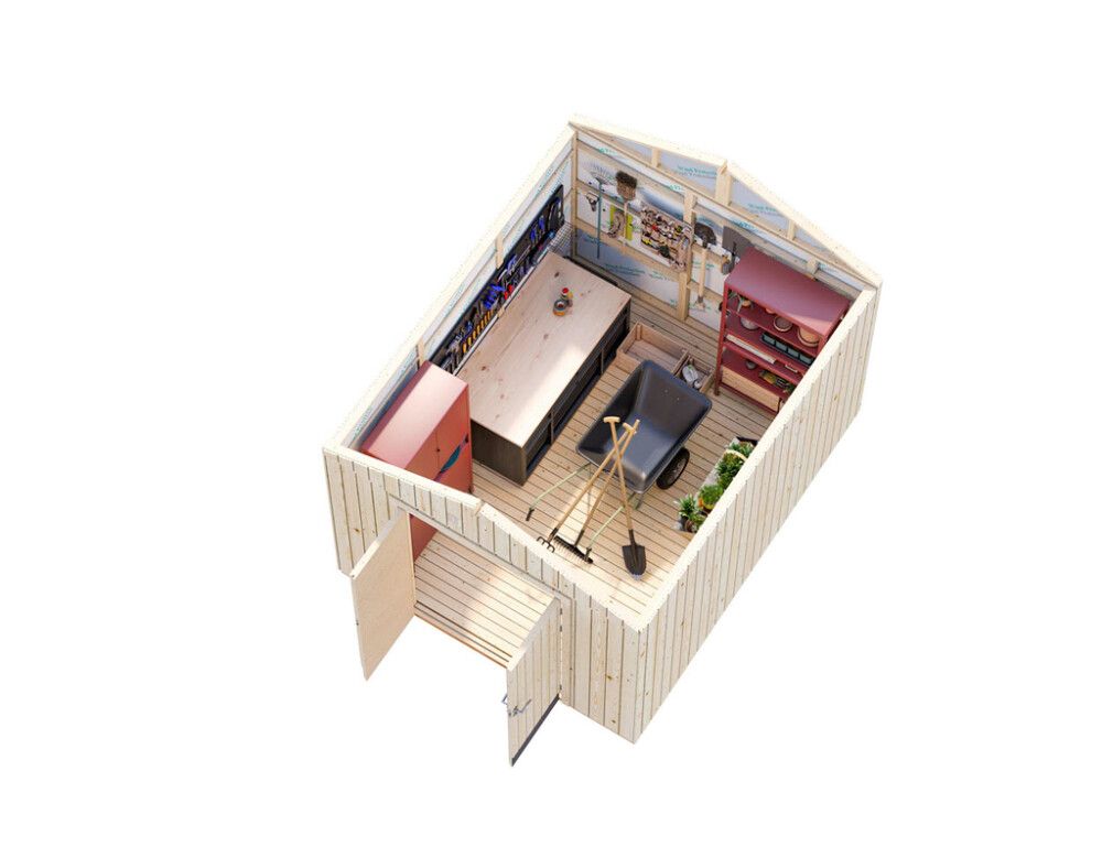 Pihavaja Palmako Martin 8,4 m²