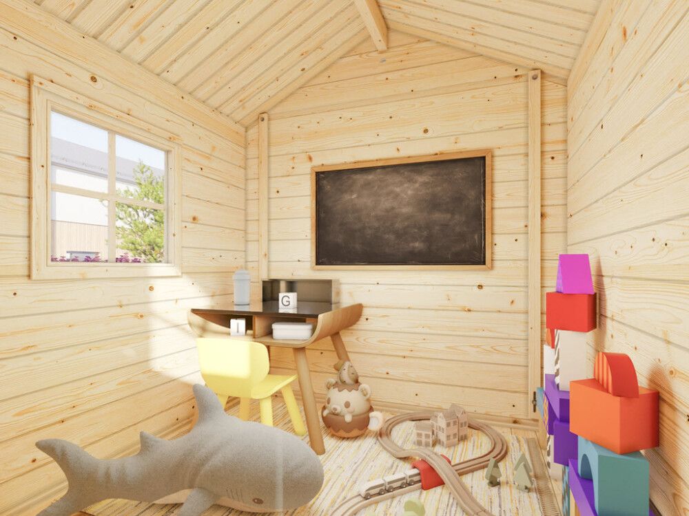 Leikkimökki Palmako Sam 2,4 m²