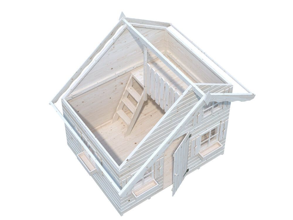 Leikkimökki Palmako Tom parvella 3,8 m²