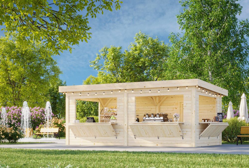 Paviljonki Palmako Lenna 312 16,6 m²