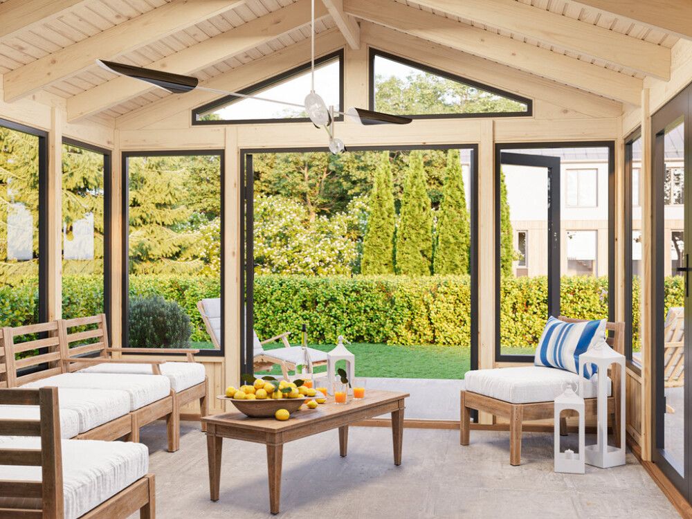 Paviljonki Palmako Isabella 14,7 m²