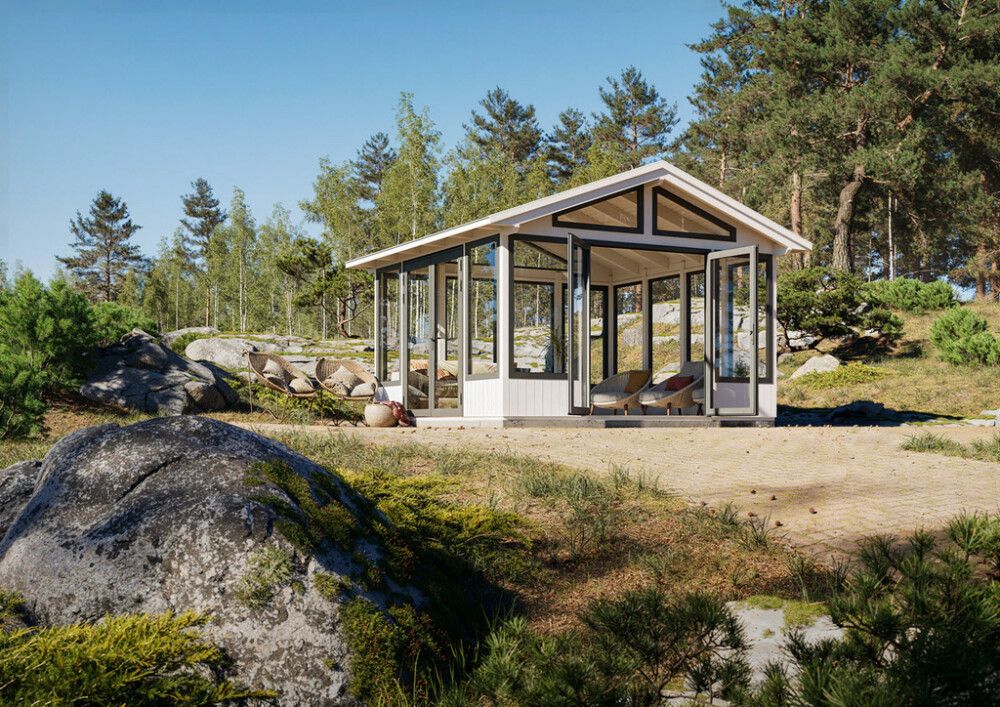 Paviljonki Palmako Isabella 14,7 m²